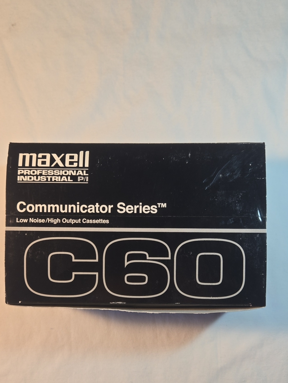 Maxell Communicator Series C60 Cassette Tapes - Black